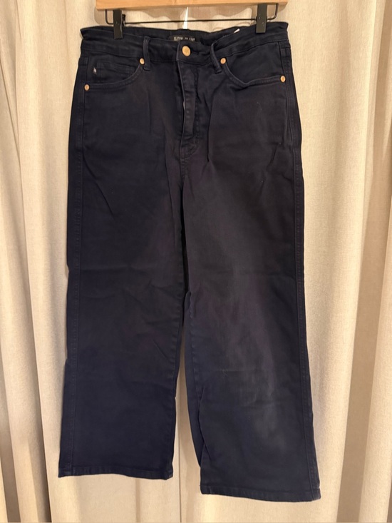 Judy Blue Denim - Judy Blue Navy Garment Dyed Cropped Jeans 11/30